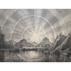 Богаевский К.Ф. Vanitasлист № 20 из альбома Автолитографии.20 рисунков,исполненных на камне автором 1922 г.