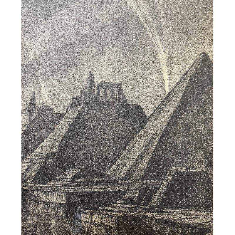 Богаевский К.Ф. Vanitasлист № 20 из альбома Автолитографии.20 рисунков,исполненных на камне автором 1922 г.