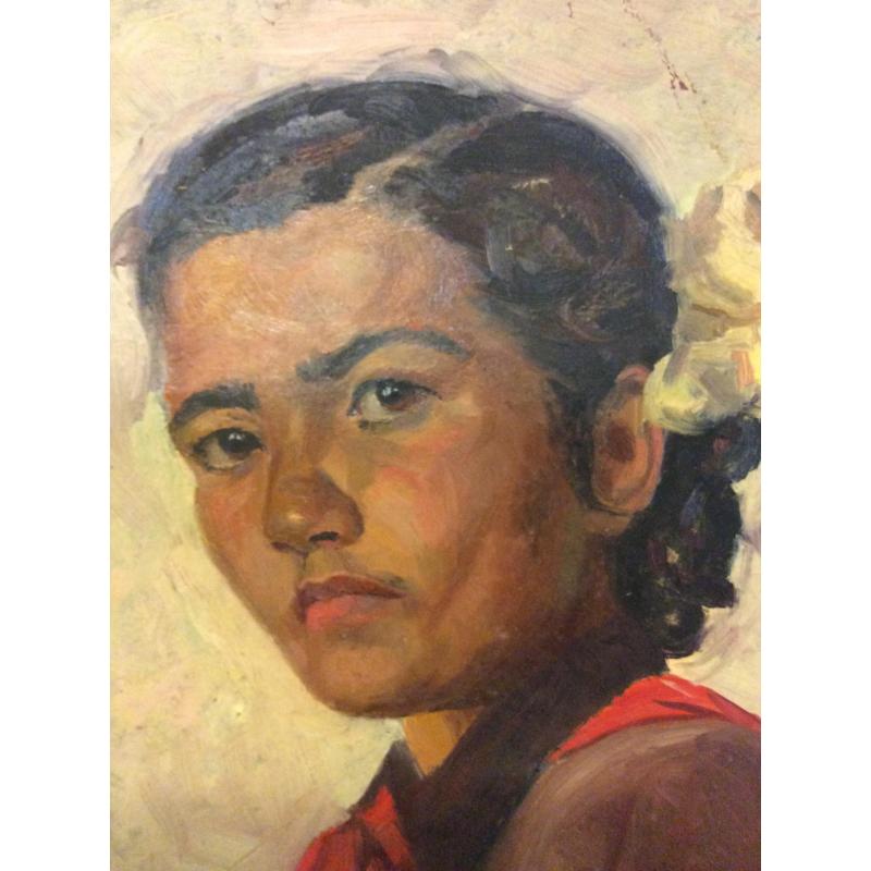 Бесперстов А.Т. Портрет пионерки