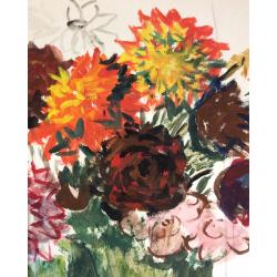 Зернова Е. С. Цветы. Этюд