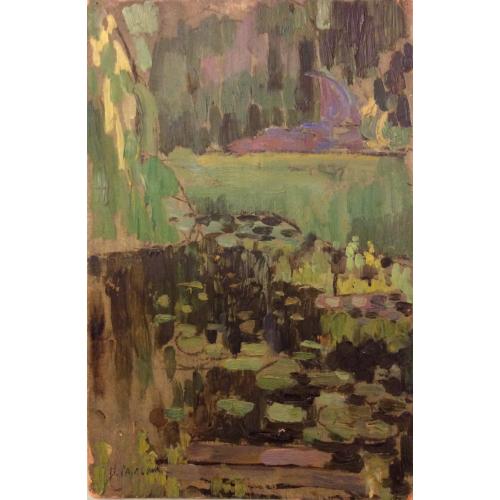 Гальвич В. Этюд Пруд. Имение Старое Гиреево