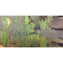 Гальвич В. Этюд Пруд. Имение Старое Гиреево