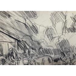 Кончаловский М.П. Готовят телеги