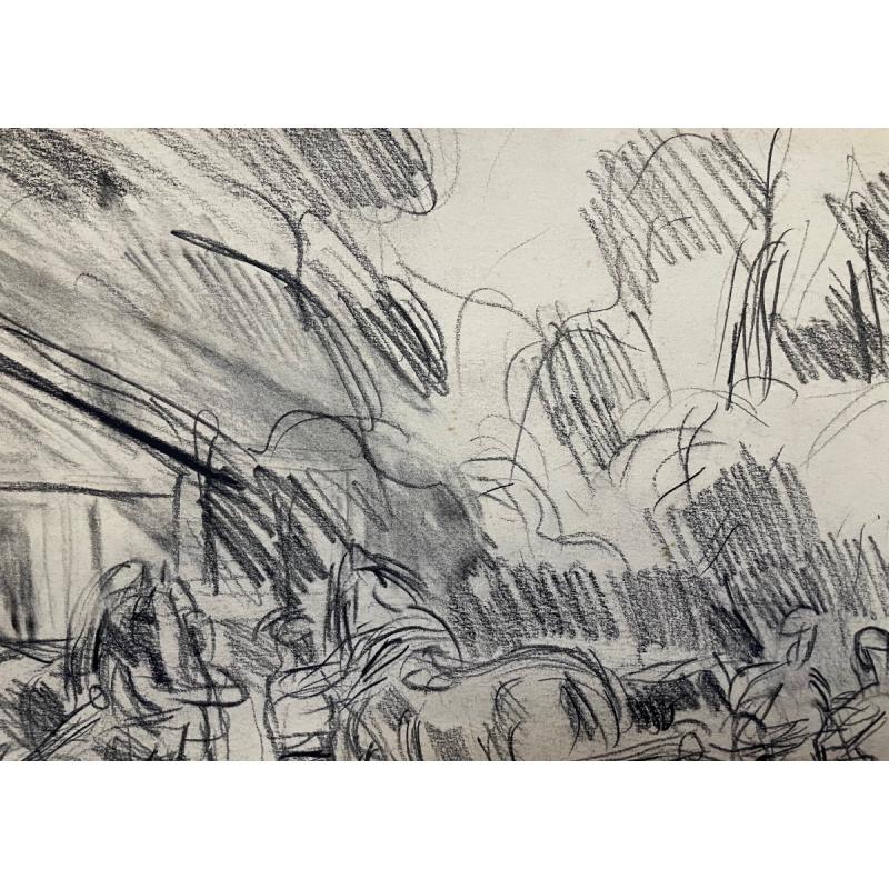 Кончаловский М.П. Готовят телеги