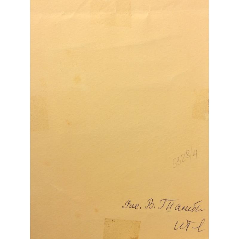 Тамби В. А. Планер О. Лилиенталя. Иллюстрация к книге Как человек научился летать