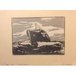 Тамби В. А. Грузовой пароход