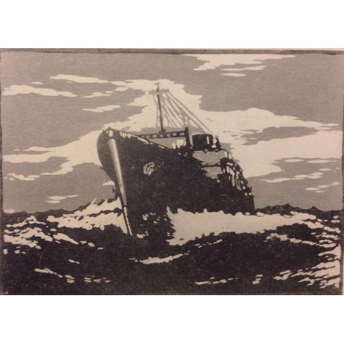 Тамби В. А. Грузовой пароход