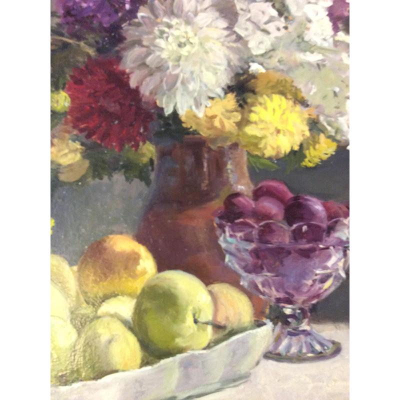 Саханов А.И. Цветы и яблоки