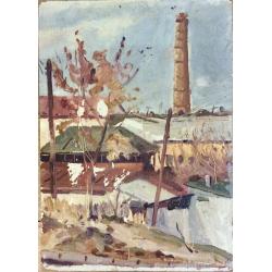 Иргашев М.Х. Сельский пейзаж