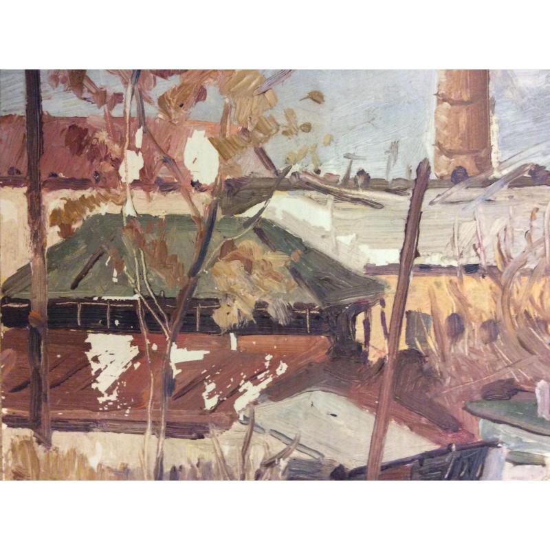 Иргашев М.Х. Сельский пейзаж