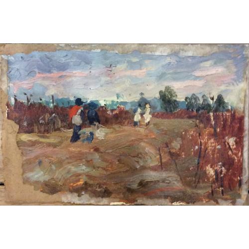 Перов А.П. Осенний этюд