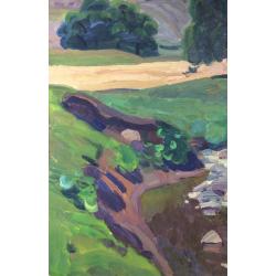 Папикян А. С. Пейзаж с речкой