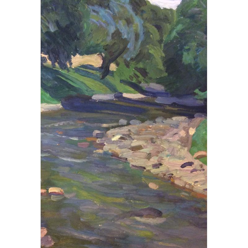 Папикян А. С. Пейзаж с речкой