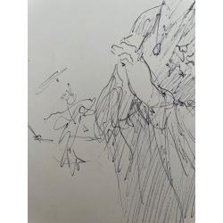 Крылов П. Н. Женский портрет в профиль