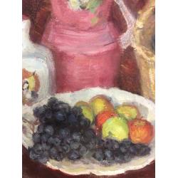 Дехтерева Т.А. Натюрморт с фруктами и цветами