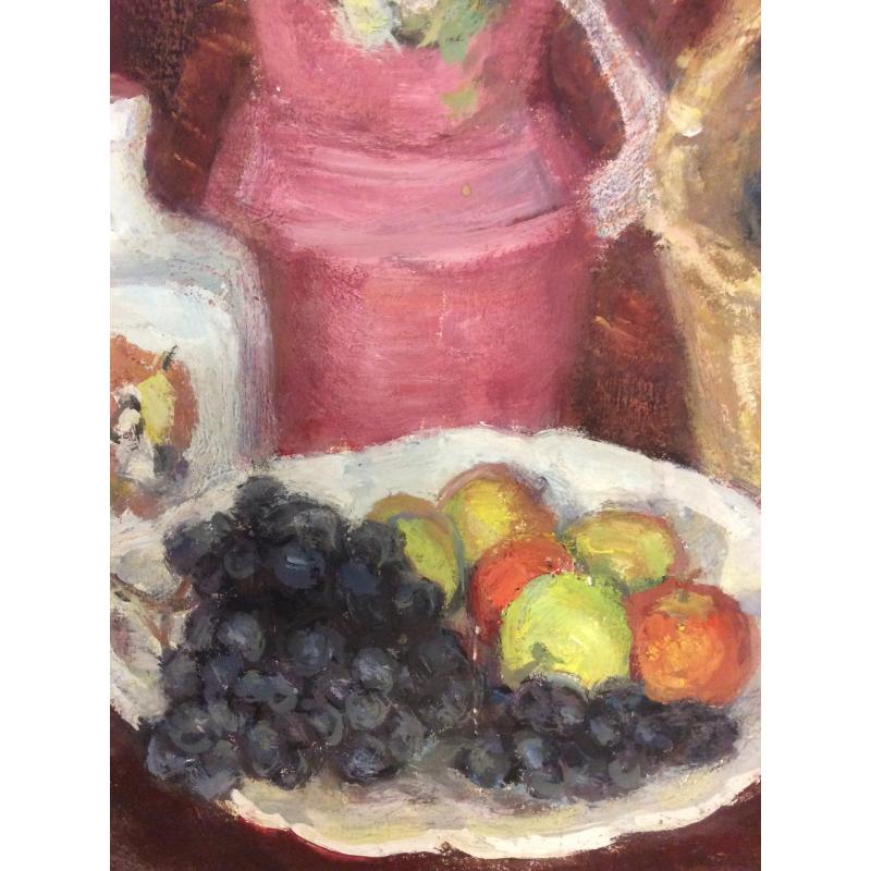 Дехтерева Т.А. Натюрморт с фруктами и цветами