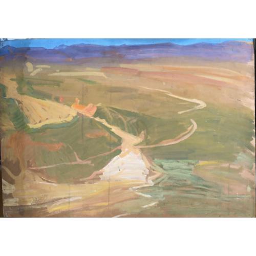 Папикян А.С. Этюд Дорога в горах