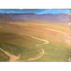 Папикян А.С. Этюд Дорога в горах