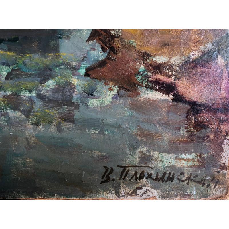 Плохинский В.А. На Оке, Калужский берег