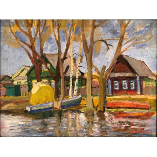 Бритова Н.К. Разлив на реке