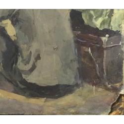 Ванециан А.В. Празднество в колхозе, иллюстрация к к роману С.П. Бабаевского Кавалер Золотой Звезды