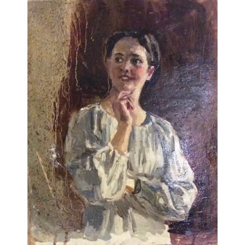 Ванециан А.В. Набросок девушки