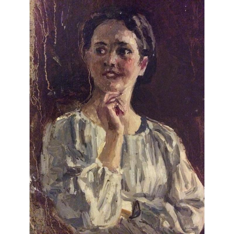 Ванециан А.В. Набросок девушки