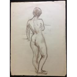 Каплан Ф.М. Стоящая обнаженная модель 