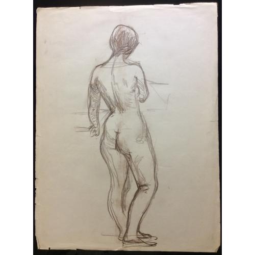 Каплан Ф.М. Стоящая обнаженная модель 