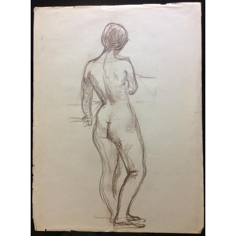 Каплан Ф.М. Стоящая обнаженная модель 