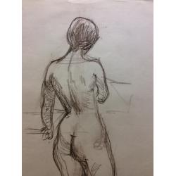 Каплан Ф.М. Стоящая обнаженная модель 