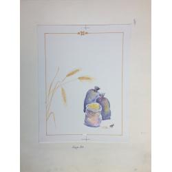 Зеброва Т.А. Иллюстрация к 23 странице детской книги Пляшет, пляшет Илемби Сарби Р.