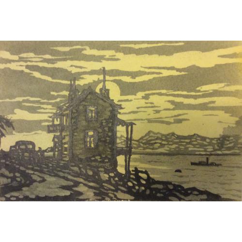 Тамби В.А. Дом на берегу иллюстрация