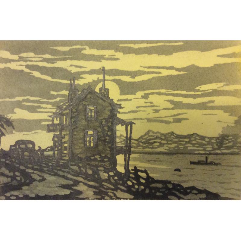 Тамби В.А. Дом на берегу иллюстрация