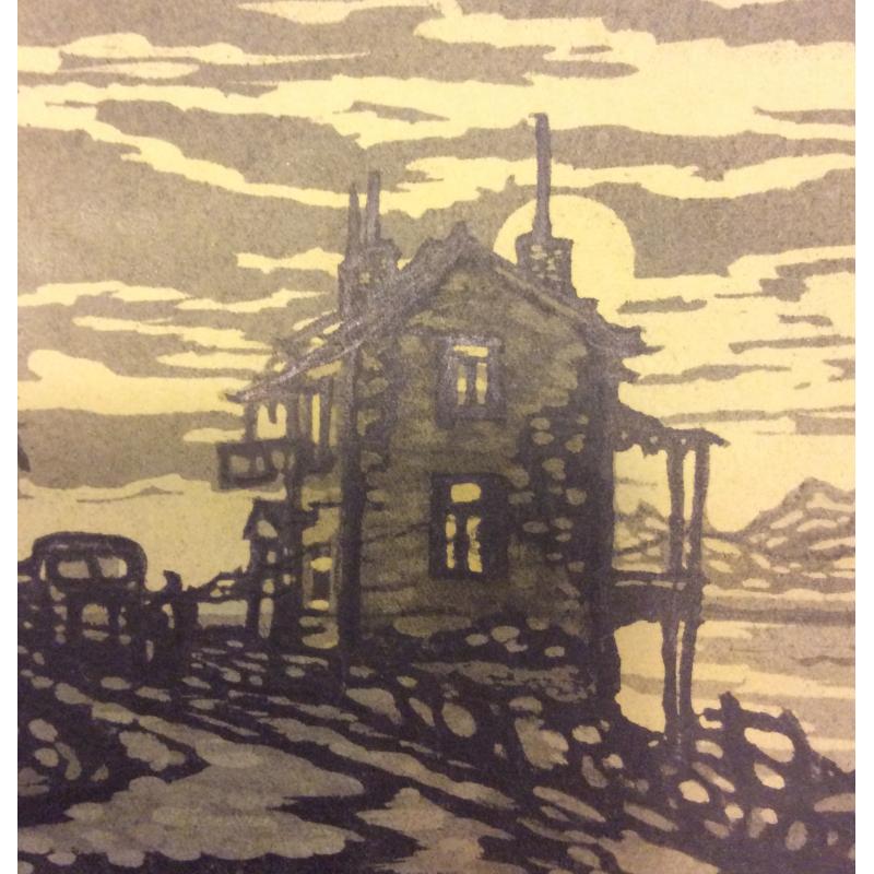 Тамби В.А. Дом на берегу иллюстрация