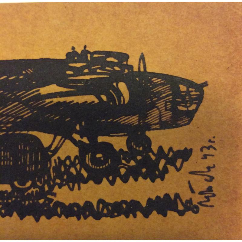 Тамби В.А. Заправляют самолёт