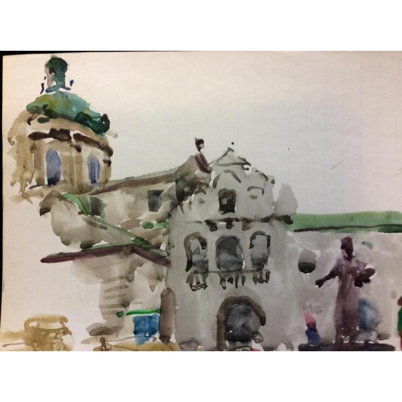 Васин В.А. Памятник первопечатнику Федорову. Г. Львов