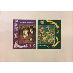 Аврутис Х.А. Иллюстрации к детской книге За что нас так зовут А.В. Васильевой, страницы 19 и 18