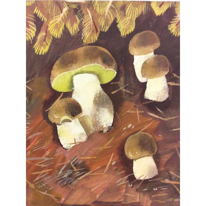 Аврутис Х.А. Иллюстрации к детской книге За что нас так зовут А.В. Васильевой, страницы 19 и 18