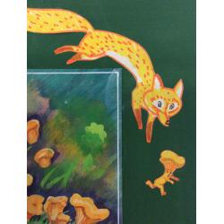 Аврутис Х.А. Иллюстрации к детской книге За что нас так зовут А.В. Васильевой, страницы 19 и 18