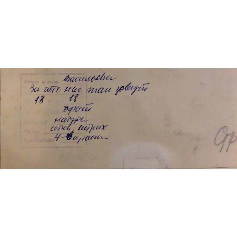 Аврутис Х.А. Иллюстрации к детской книге За что нас так зовут А.В. Васильевой, страницы 19 и 18