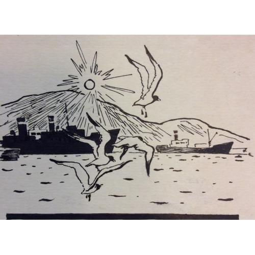 Мешков Е. А. Иллюстрация к сборнику книг Первое знакомство