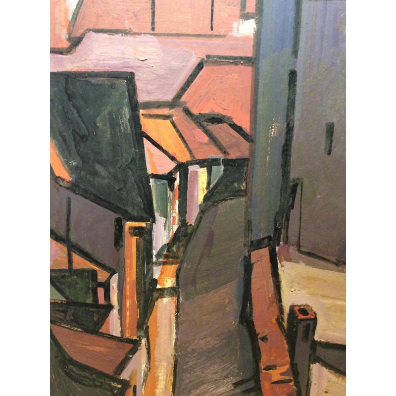 Бурмистров Б. А. Город. Крыши