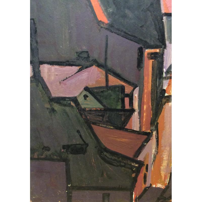 Бурмистров Б. А. Город. Крыши