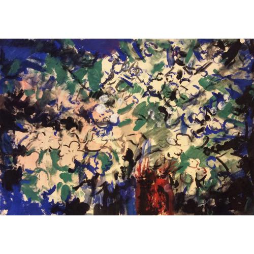 Зернова Е.С. Белое на синем