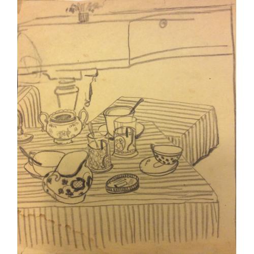 Барвенко В. П. Сервировка стола к чаю