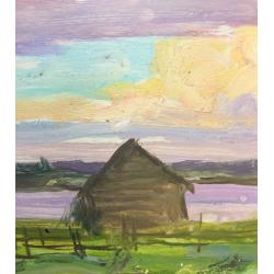 Кибардин Г. В. Закат над рекой