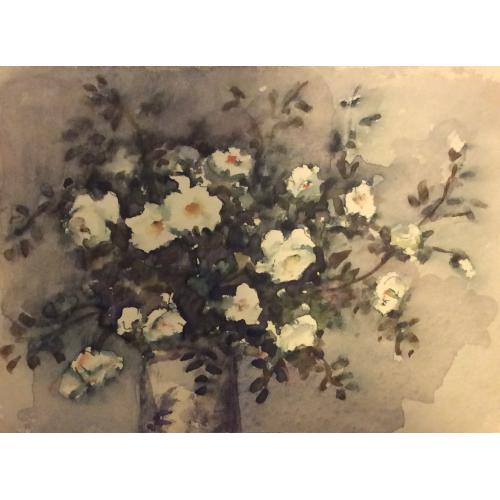 Крылов П.Н. Букет шиповника открытка