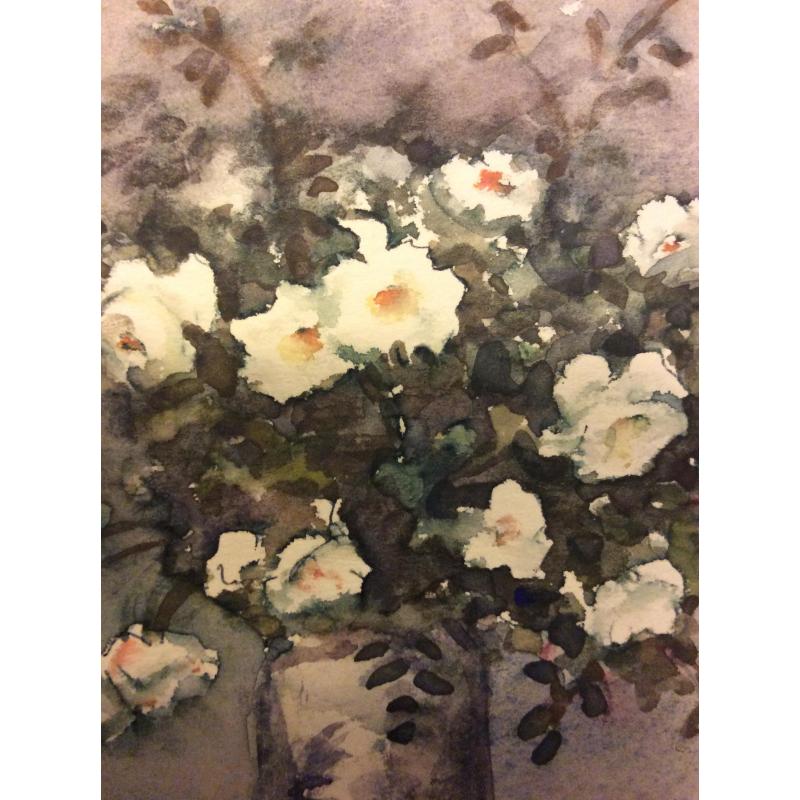 Крылов П.Н. Букет шиповника открытка