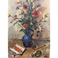 Крылов П.Н. Натюрморт с трубкой открытка